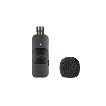 Boya BY-V20 ულტრაკომპაქტური 2.4GHz უსადენო მიკროფონის სისტემა