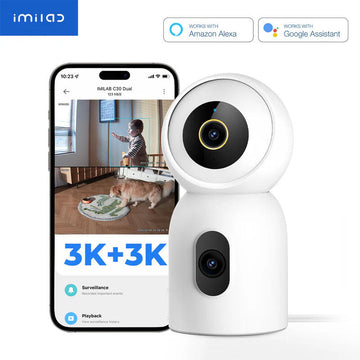 Xiaomi imilab C30 ორმაგი სახლის უსაფრთხოების კამერა CMSXJ111A